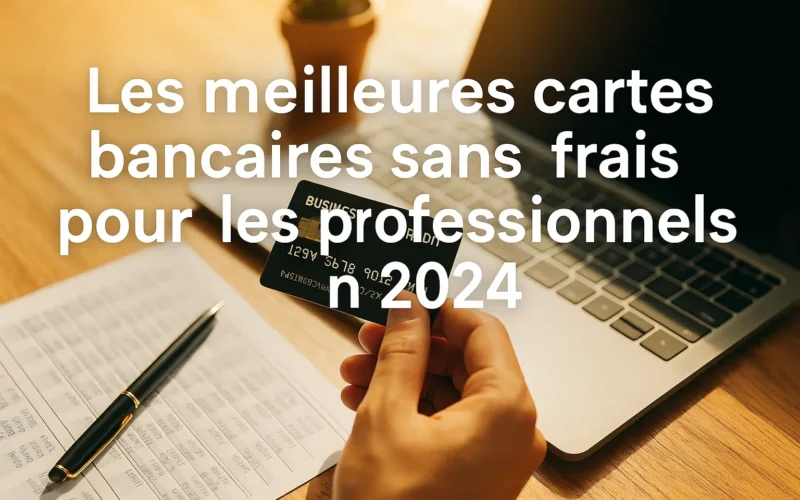Les meilleures cartes bancaires sans frais pour les professionnels en 2024